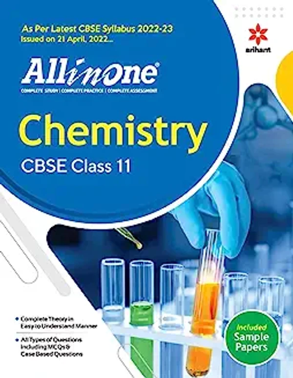 Arihant all in one Chemistery Class 11  CBSE Examination 2022-23