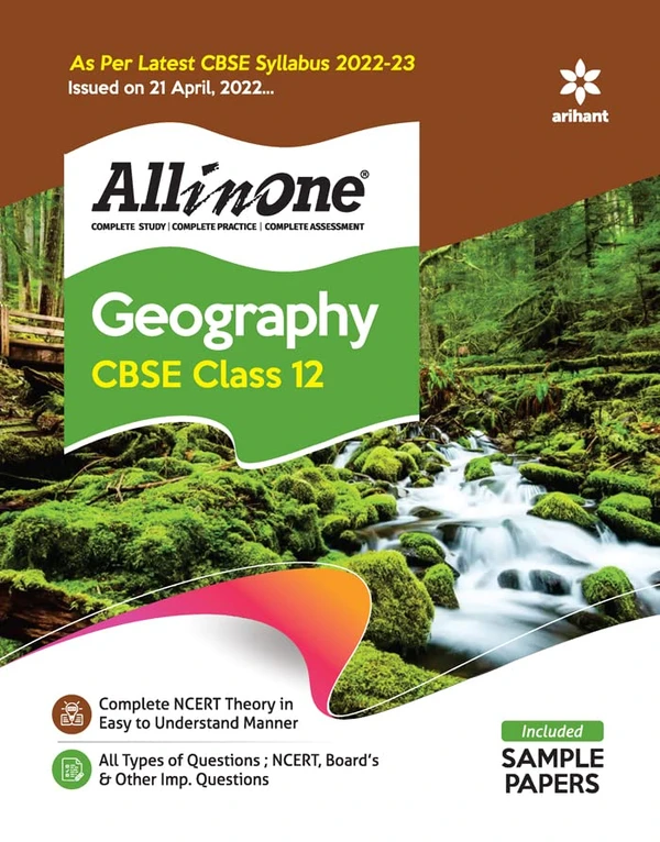 Arihant All in One Geography Class 12 CBSE Examination 2023