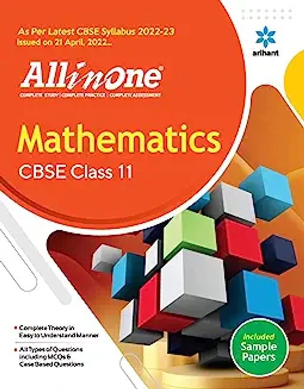 Arihant all in one  Mathematics Class 11  CBSE Examination 2022-23