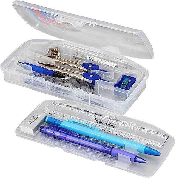 Camlin 2 in1 Geometry & Pencil Box