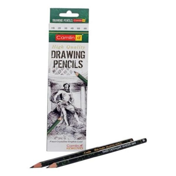  Doms Groove Super Dark HB/2 Graphite Pencils (Pack of