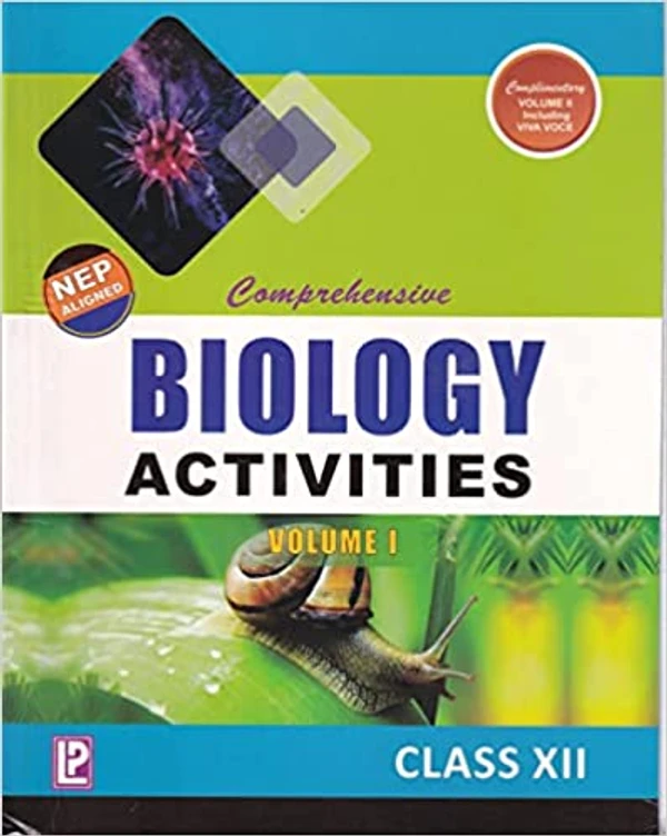 Comprehensive Biology Activities Volume 1 & 2 Class 12 - CBSE - Examination 2023-2024