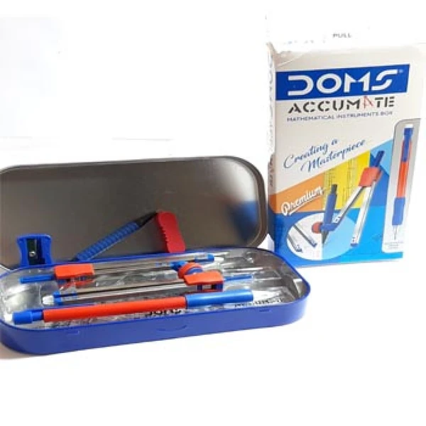 Doms Accumate Geometry & Pencil Box