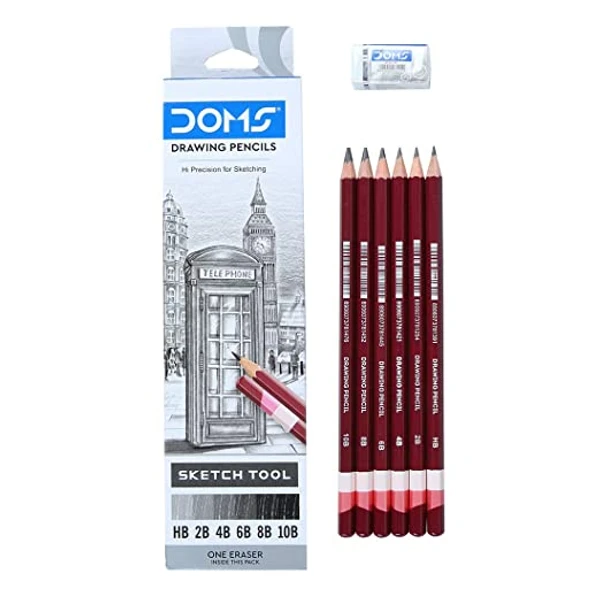 DOMS Drawing & Sketching Graphite Pencils