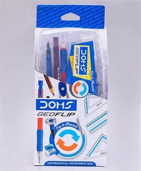 Doms Geoflip Mathematical Instrument Box & Geometry Box