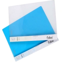 Fabio Report File Size A4 ( FB-005 ) - 10 Pieces, Blue