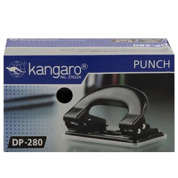 Kangaro DP-280 Black Paper Punch