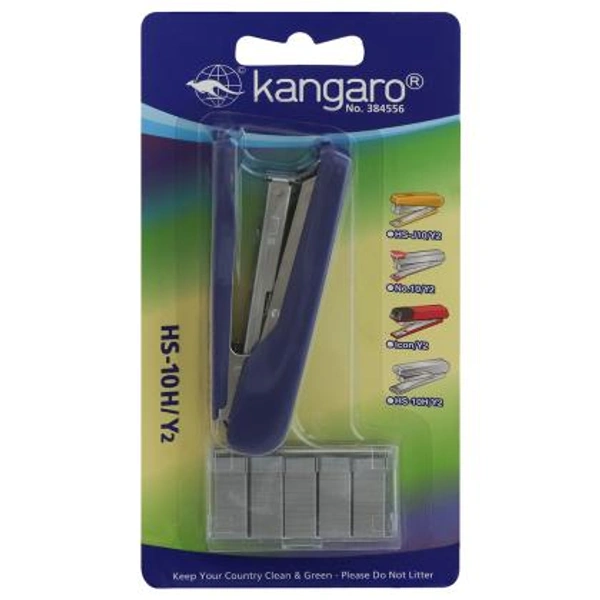 Kangaro HS-10H/Y2 Blue Stapler with No 10 Staples