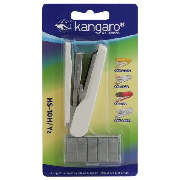 Kangaro HS-10H/Y2 Ivory Stapler with No 10 Staples