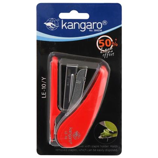 Kangaro LE-10/Y Red Stapler 1 pc