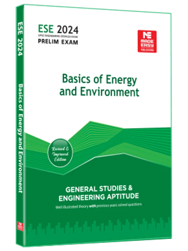 MADE EASY ESE 2024  Basics of Energy and Environment