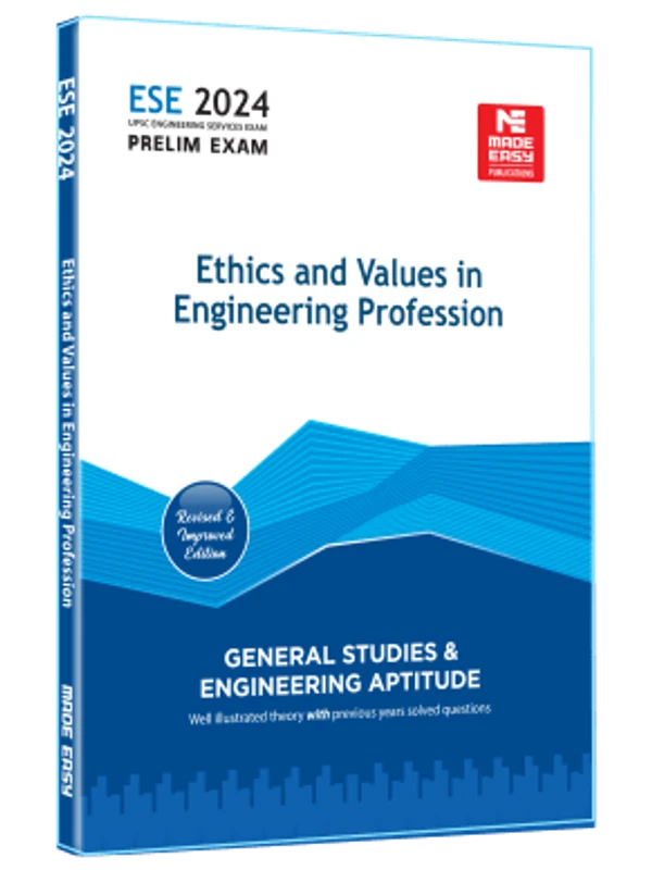 MADE EASY  ESE 2024  Ethic and Values in Engineering Profession