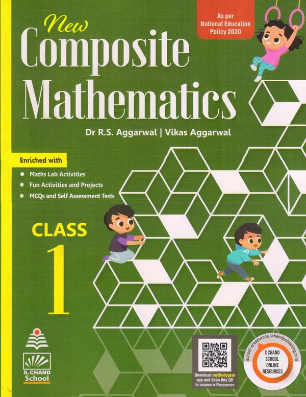 S Chand  New Composite Mathematics By R.S. Aggarwal  Class 1 CBSE Examination 2023
