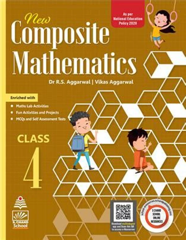 S Chand New Composite Mathematics By R.S. Aggarwal Class 4 CBSE Examination 2023
