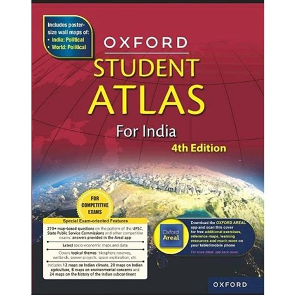 Oxford University Press Oxford Students atlas For Indian 4th Edition