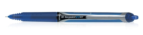 Pilot Hi Techpoint V7 RT Liquid Ink Rollerball Pen Blue, Black, Red, Green Pack of 4 - 1 Packs