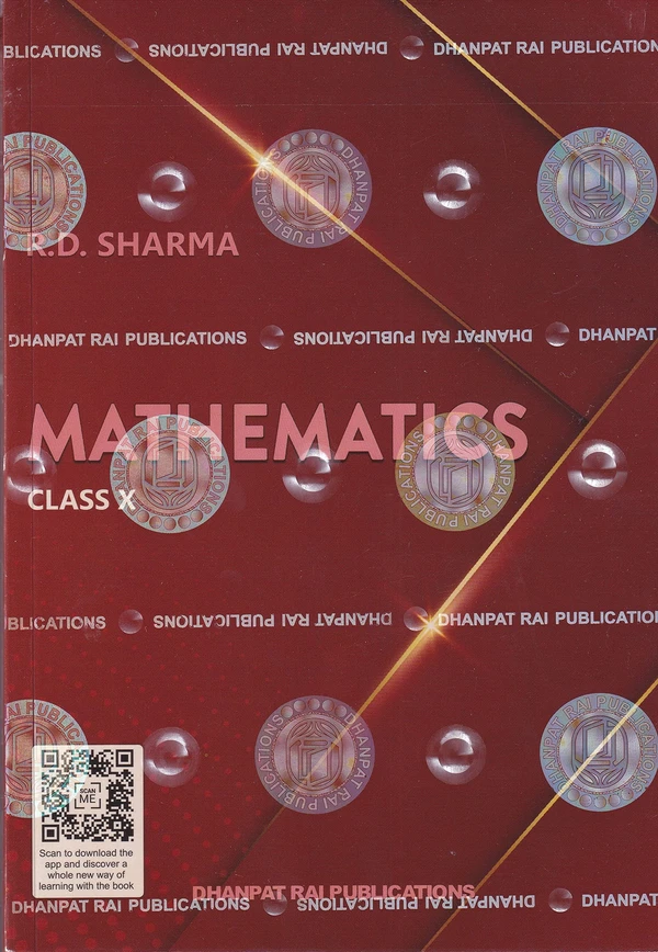 Dhanpat Rai  Mathematics with MCQ in Mathematics Class 10 - CBSE Examination 2023 - 24