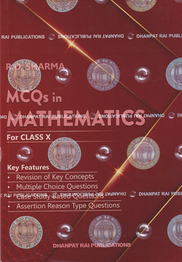 Dhanpat Rai  Mathematics with MCQ in Mathematics Class 10 - CBSE Examination 2023 - 24