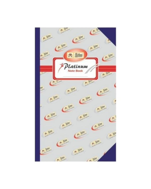 Lotus Platinum Hard Bound Long Notebook & Register  - 1 Piece, 240