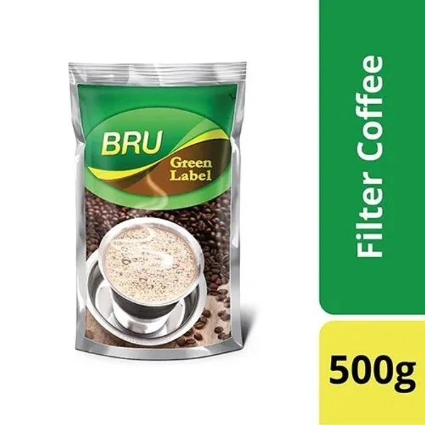 BRU Filter Coffee - Green Label - 500 g