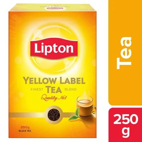 Lipton Yellow Label Tea - Finest Blend, Rich, Aromatic, 250 g - 250 g