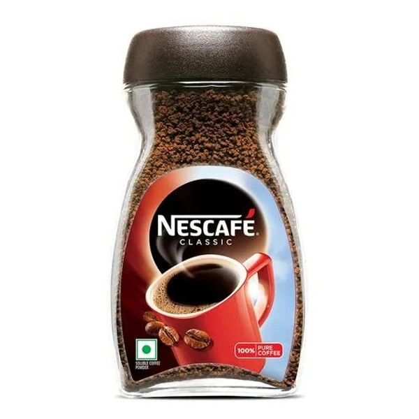 Nescafe Classic Instant Coffee Powder, Roasted Coffee Beans, 100% Pure Coffee, - 190 g
