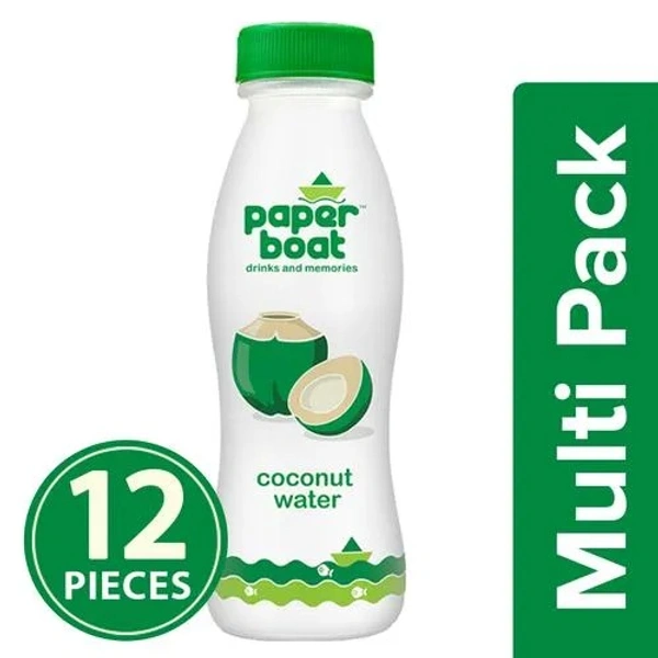 Paper Boat Coconut Water - Refreshing Flavour, Vital Electrolytes, 12x200 ml Multipack - 200 ml