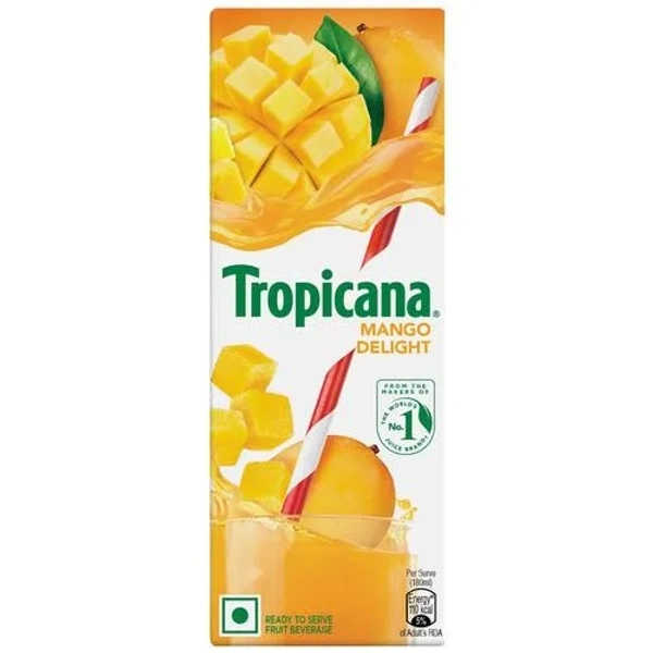 Tropicana Delight Fruit Juice - Mango, 180 ml Carton - 180 ml