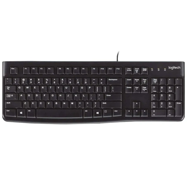 Logitech K120 USB Keyboard Wired, 1 pc