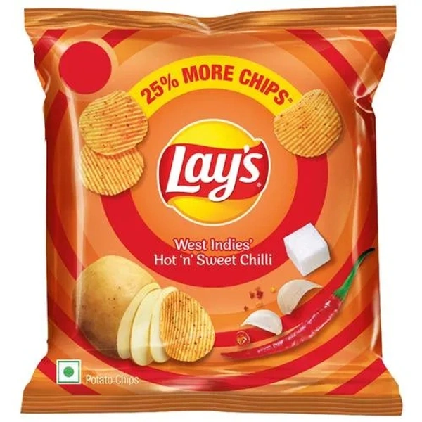 Lays Chips - West Indies Hot N Sweet Chili, 12 g - 12 G