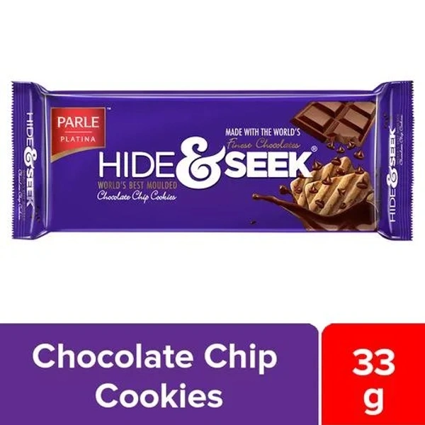 Parle Hide & Seek Chocolate, 33 g Pouch - 33 G