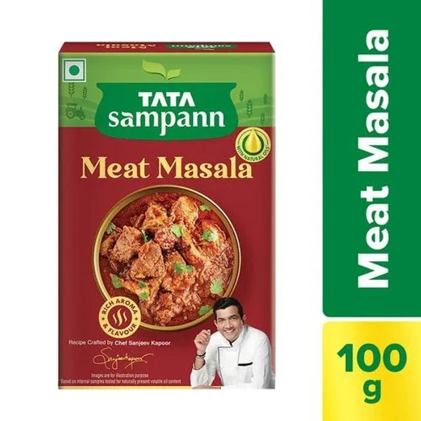 Tata Sampann Meat Masala - With Natural Oils, Crafted By Chef Sanjeev Kapoor, 100 g - 100 G