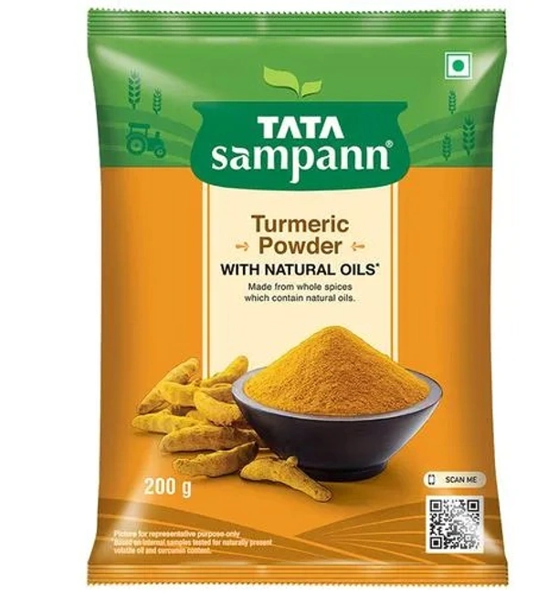 Tata Sampann Turmeric Powder/Arisina Pudi, 200 g - 200 G