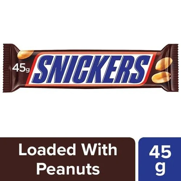 Snickers Peanut Filled Chocolate Bar, 45 g - 45 g