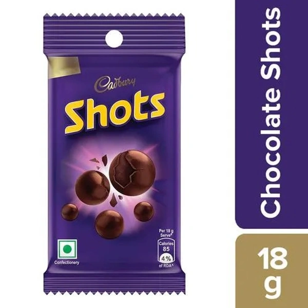 Cadbury Dairy Milk Shots, 18 g Pouch - 18 g