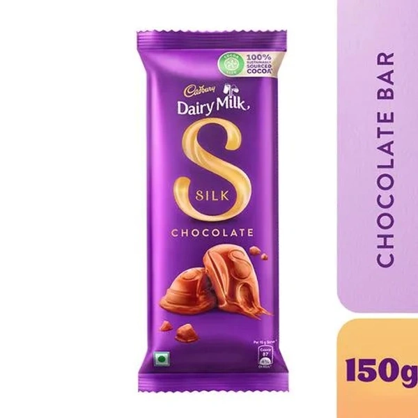 Cadbury Dairy Milk Silk Chocolate Bar, 150 g - 150 G