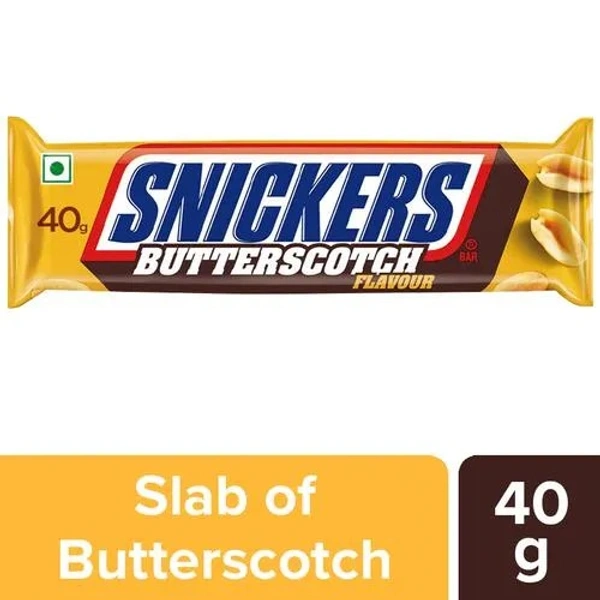 Snickers Butterscotch Chocolate Bar, 40 g - 40 g