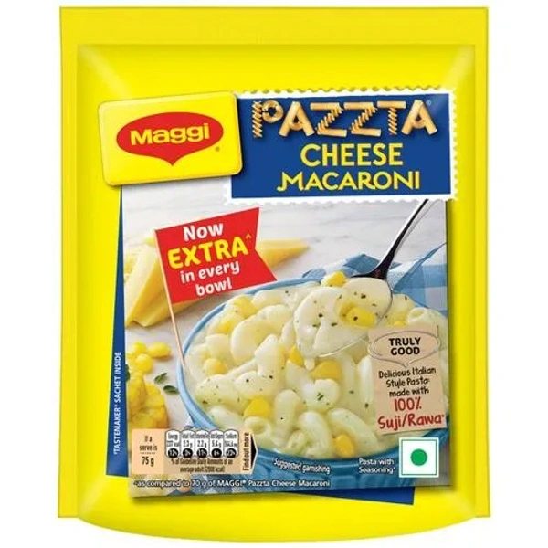MAGGI Pazzta Cheese Macaroni - Made With 100% Suji/Rawa, 75 g - 75 g