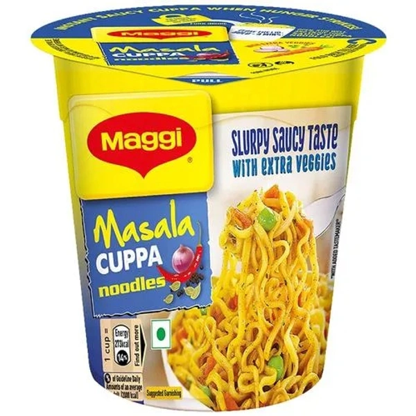 MAGGI Cuppa Noodles - Masala, Quick On-The-Go Snack, 70 g - 70 g