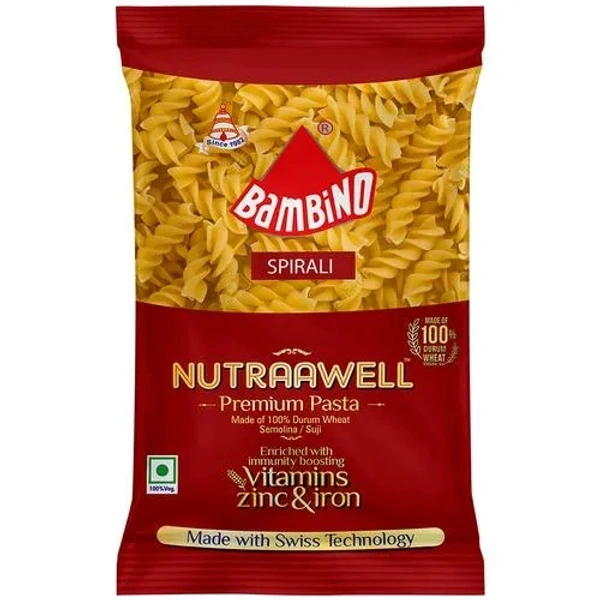 Bambino Spirali Pasta, 250 g Pouch - 250 g