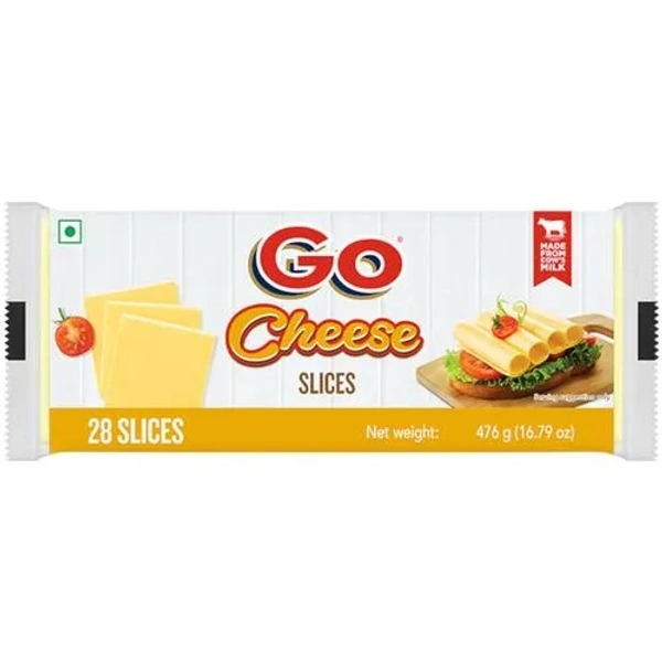 Go Cheese Slice, 476 g (28 Slices) - 476 g