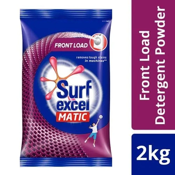 Surf Excel Matic Front Load Detergent Powder, 2 kg - 2 kg