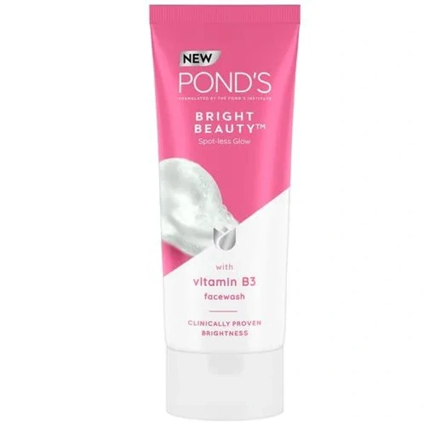 Ponds Bright Beauty Spot-Less Fairness & Germ Removal Facewash, 200 g - 200 g