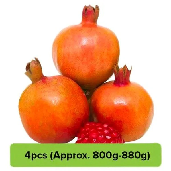 Pomegranate, 4 pcs (Approx. 800 g - 880 g) - 800 g - 880 g