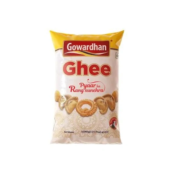 Gowardhan Pure Cow Ghee 1 L (Pouch) - 1 L
