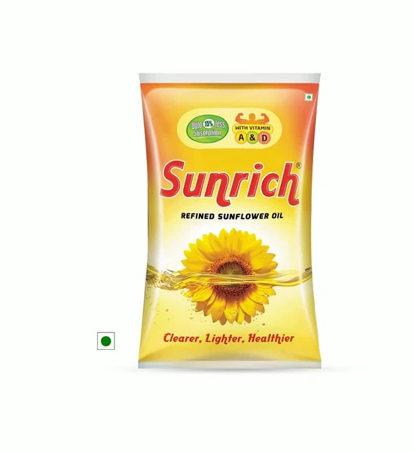 Sunrich Refined Sunflower Oil 899 g - 1 L