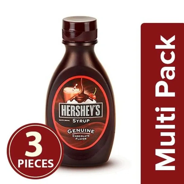 Hersheys Chocolate Syrup, 3x200 g Multipack - 3x200 g