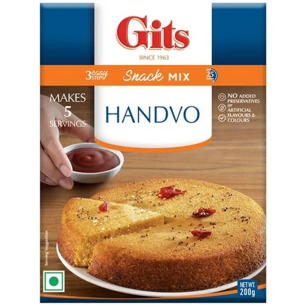 Gits Handvo Snack Mix, 200 g - 200 g