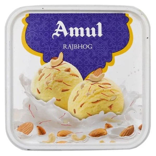 Amul Ice Cream - Rajbhog, 1 L Tub - 2 L