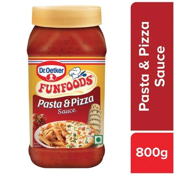 Dr. Oetker Funfoods Pasta & Pizza Sauce, 800 g - 800 g